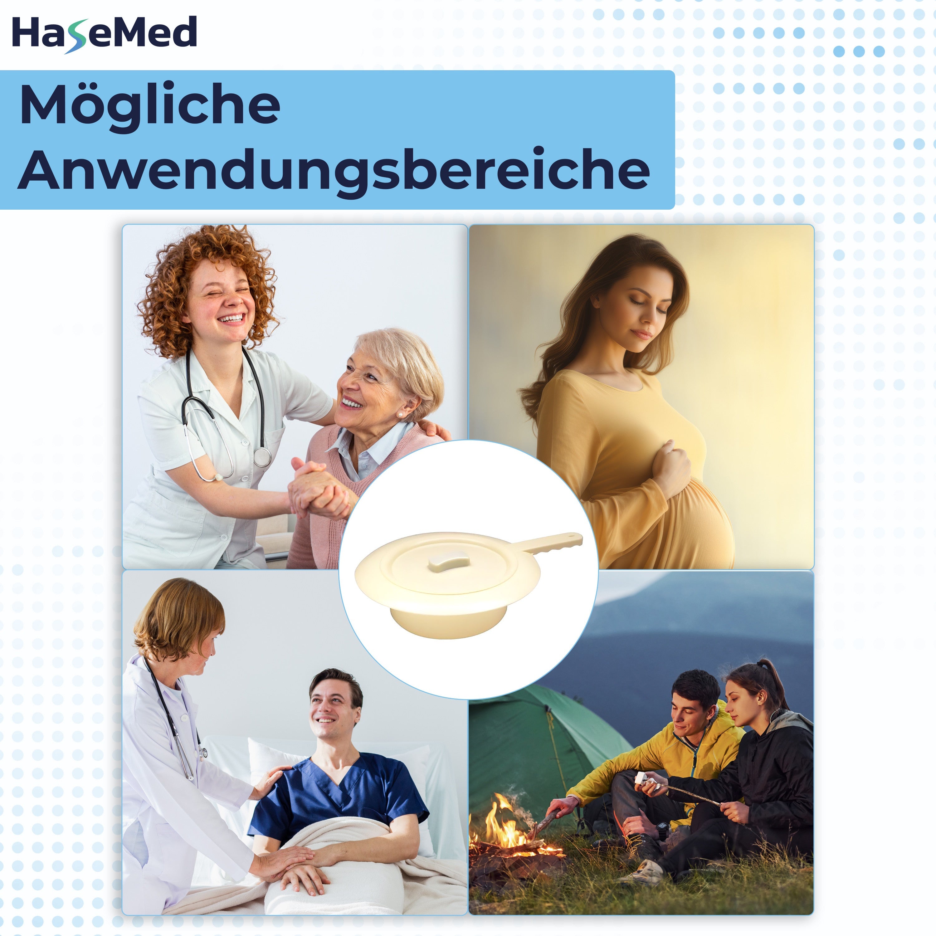 Basen HaseMed z pokrywą, plastikowy 31 cm