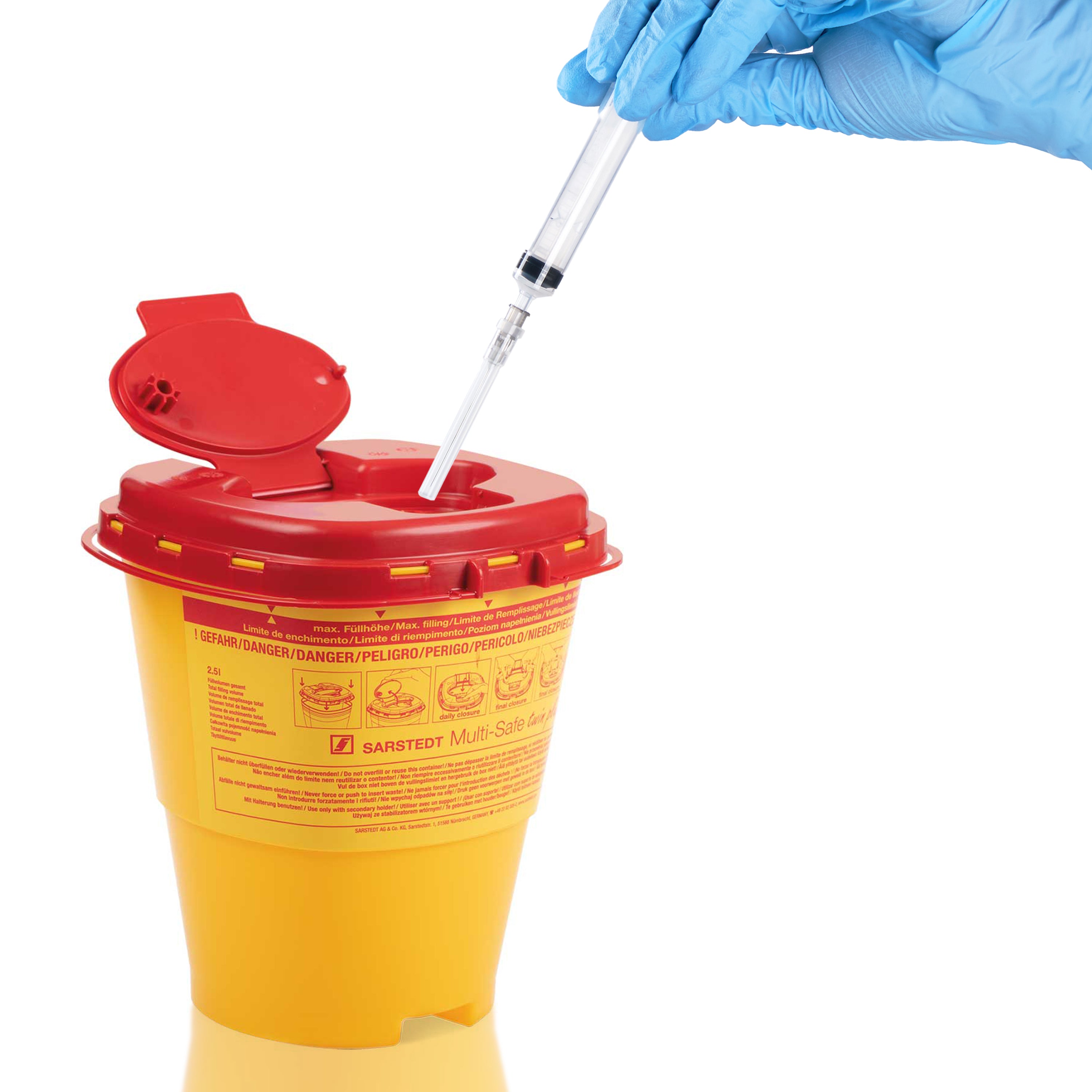 HaseMed Sharps Container 2.5L
