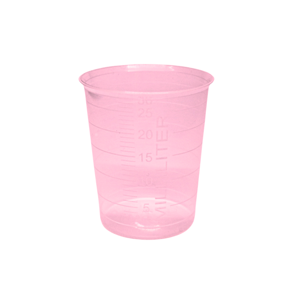 HaseMed Graduated Medicine Cups 30 ml - 80 Pack