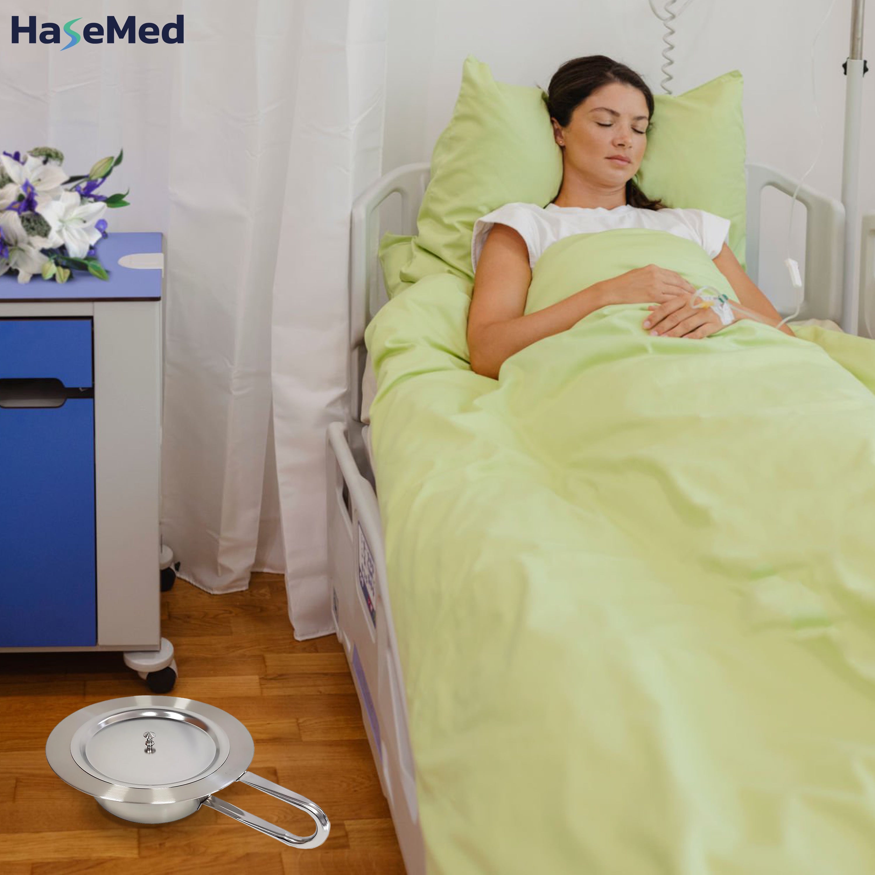 Basen HaseMed z pokrywą, stal nierdzewna ok. 31 cm