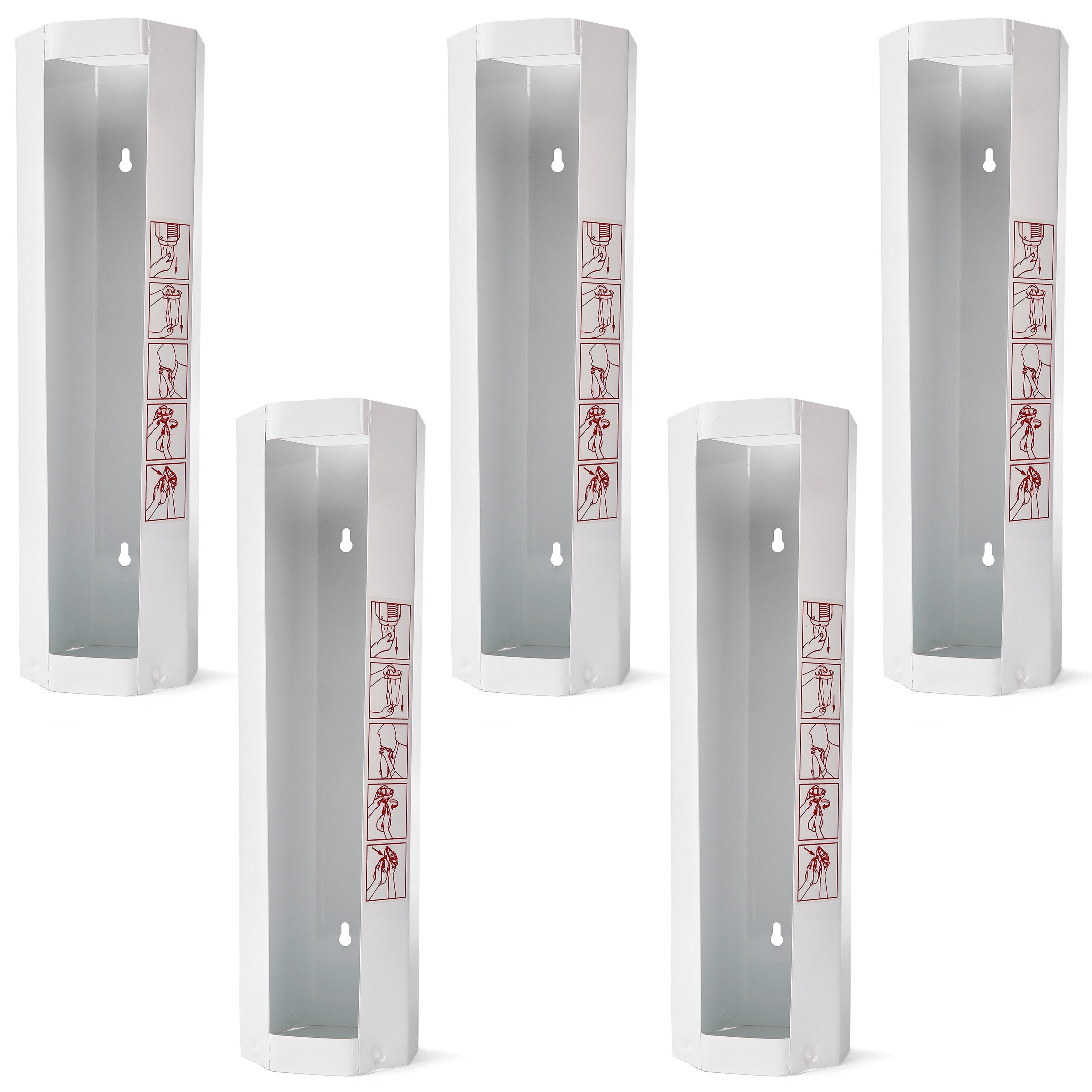 HaseMed Metal Dispenser for Sickness Bags Size: XL