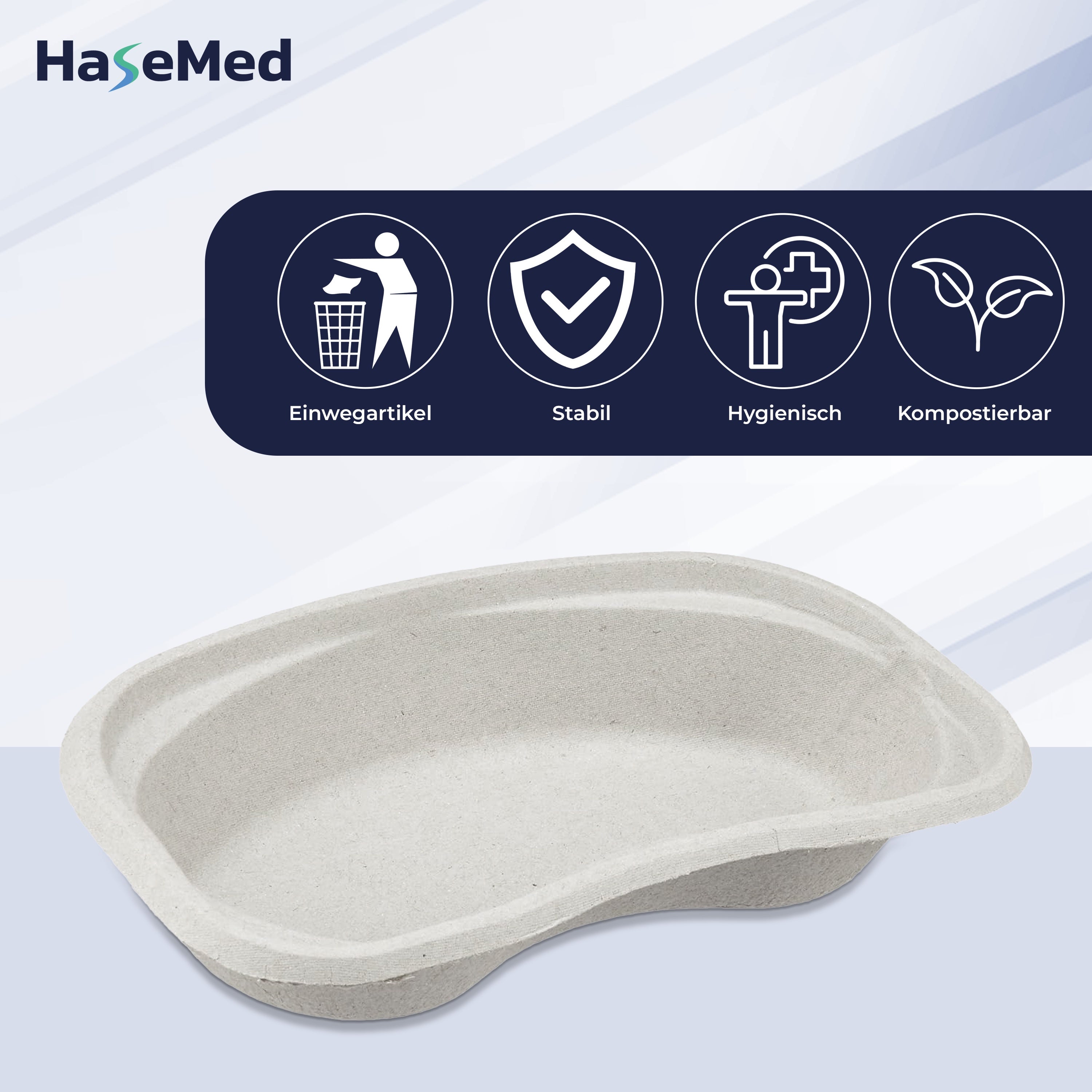 HaseMed Cardboard Kidney Dishes