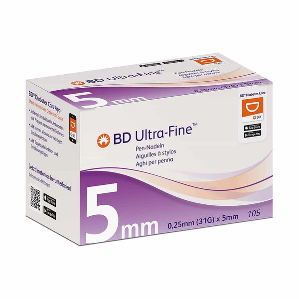 Igły do wstrzykiwaczy BD Ultra-Fine, 0,25x5mm 31G (320522)