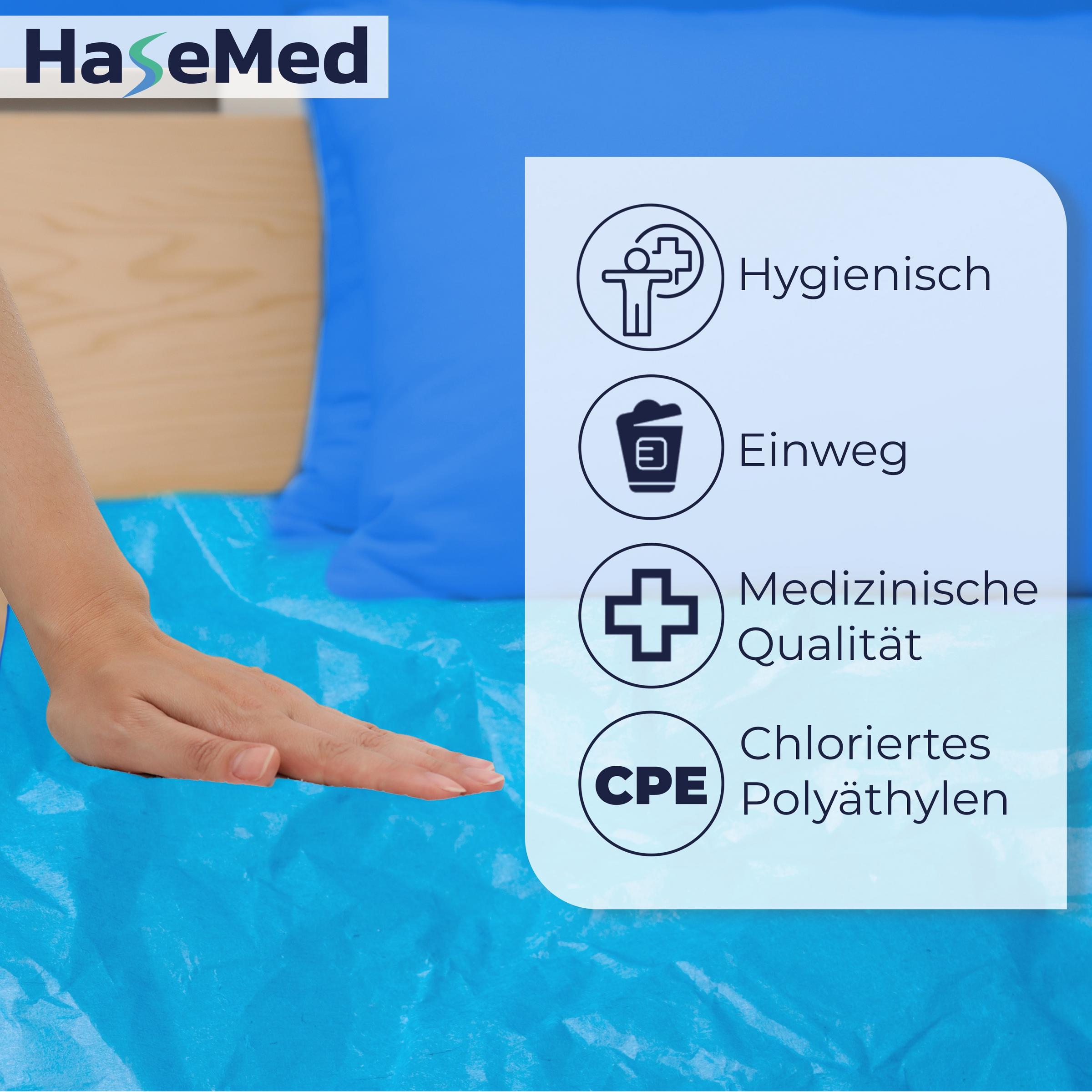 HaseMed Mattress Protector 210x90x20cm | 10 Pieces