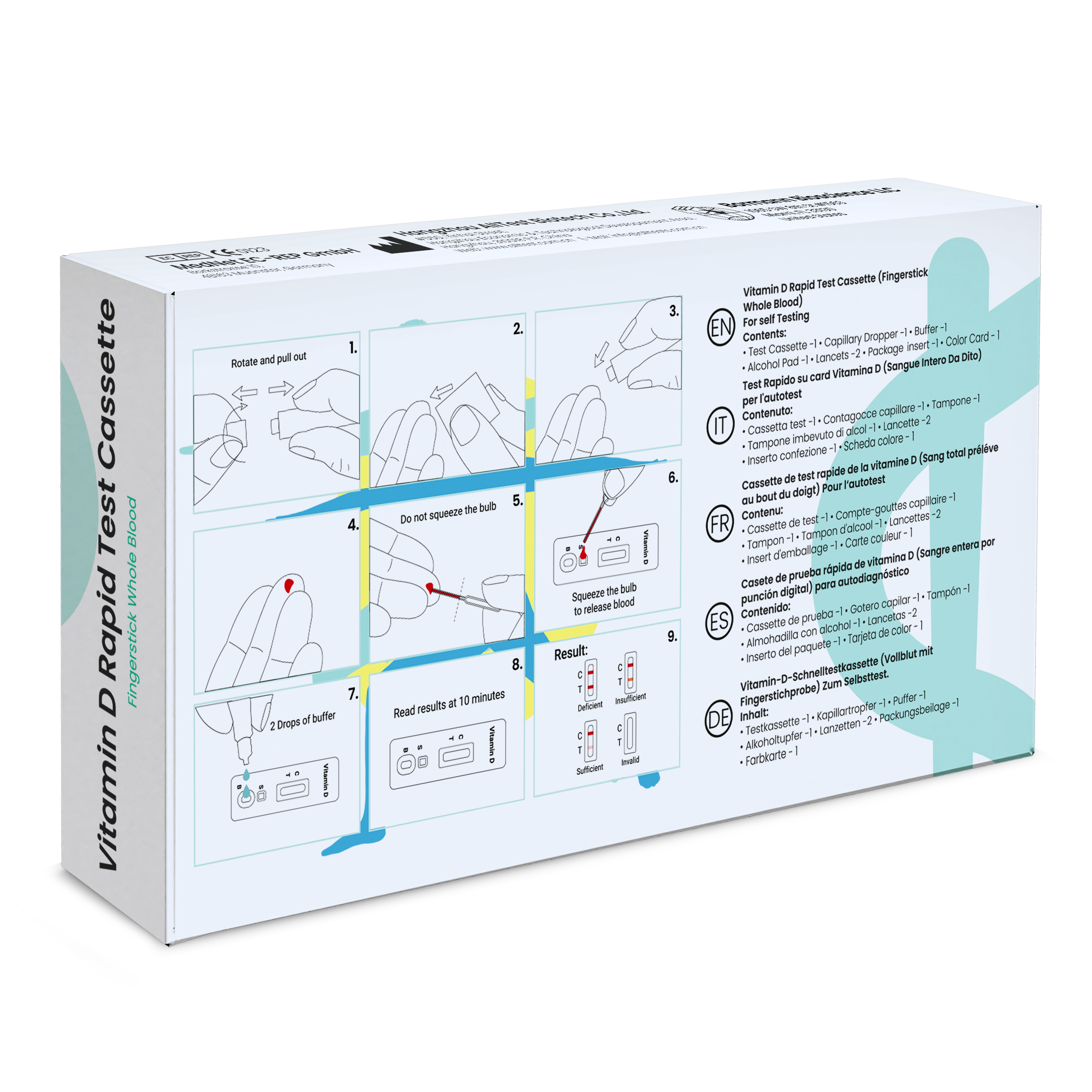 parahealth diagnostics Szybki test na niedobór witaminy D