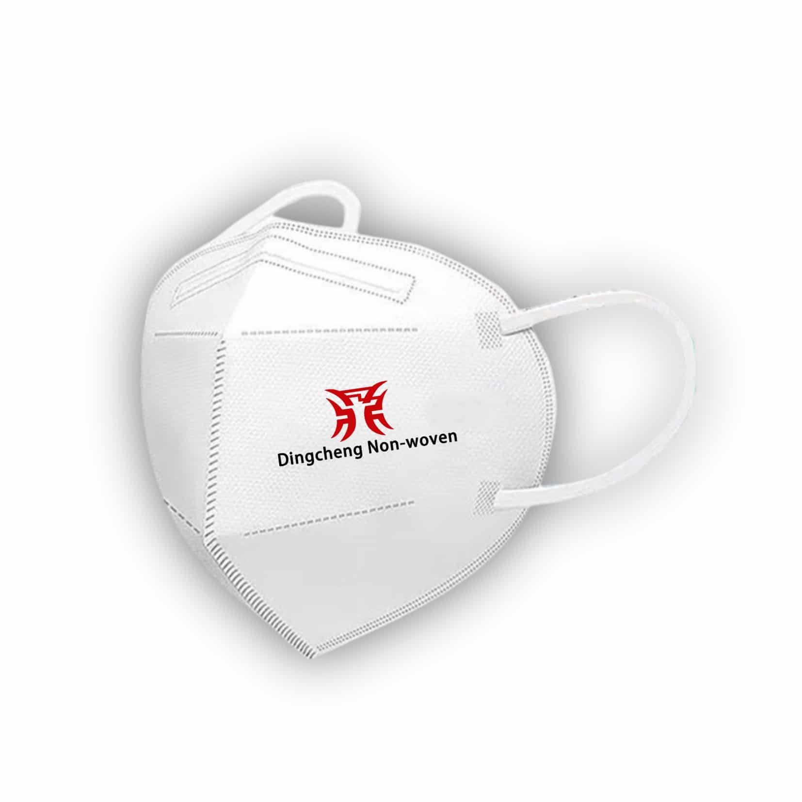 Hasemed Dingcheng FFP2 Mask, CE 5098, White, 1 Pack = 40 Masks