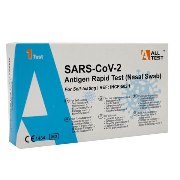 AllTest Corona Antigen Rapid Test (Nasal Swab, for Self-Testing)